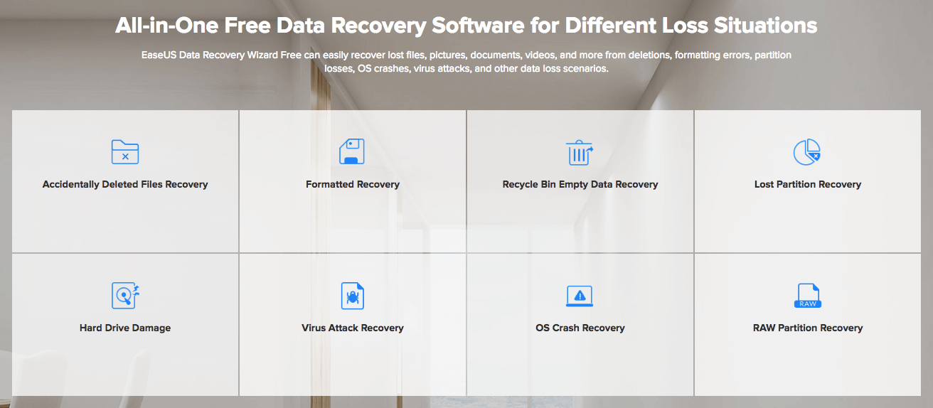 EaseUS Data Recovery Software EaseUS Data Recovery Software