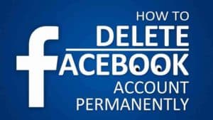 Delete Facebook Account
