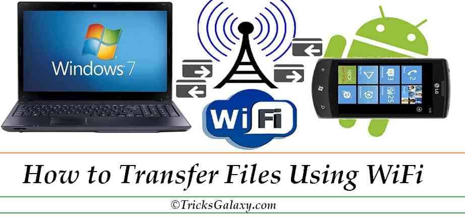Transfer-Files-Using WiFI