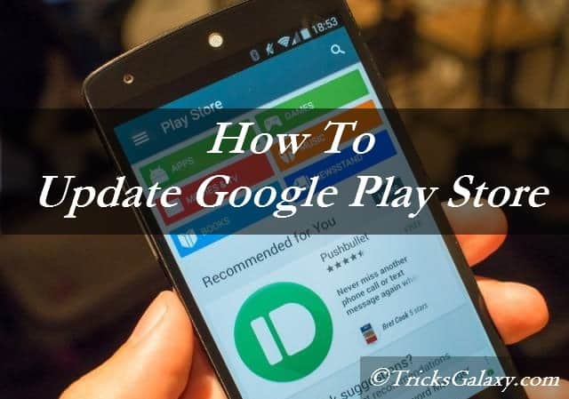 How To Update Google Play Store