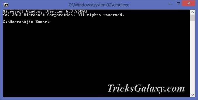CMD Commands & Tricks - TricksGalaxy