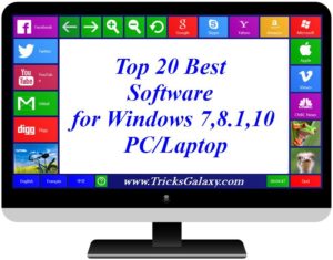 Top Best Softwares for Windows PC