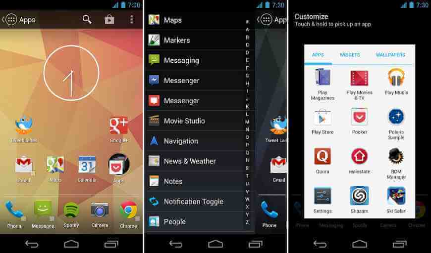 Action Launcher Android