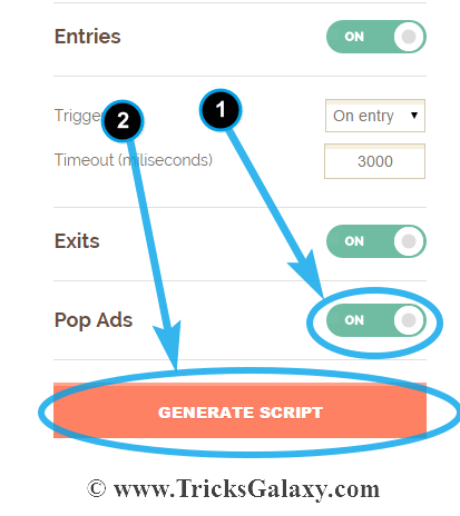 Activate ShorteSt POP Ads Ultimate Revenue Boosting Feature