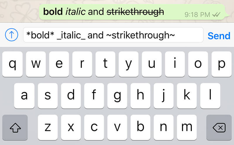 Whatsapp Bold Italic Underline Tricks Whatsapp Bold Italic Underline Tricks