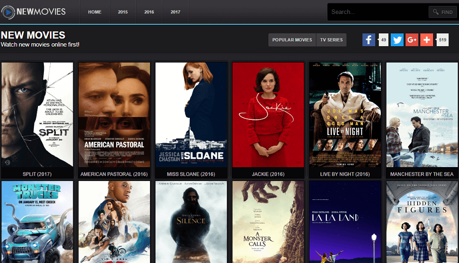 best online free movie streaming websites