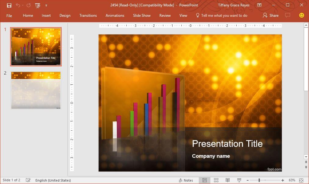 FPPT gold-business-powerpoint-template