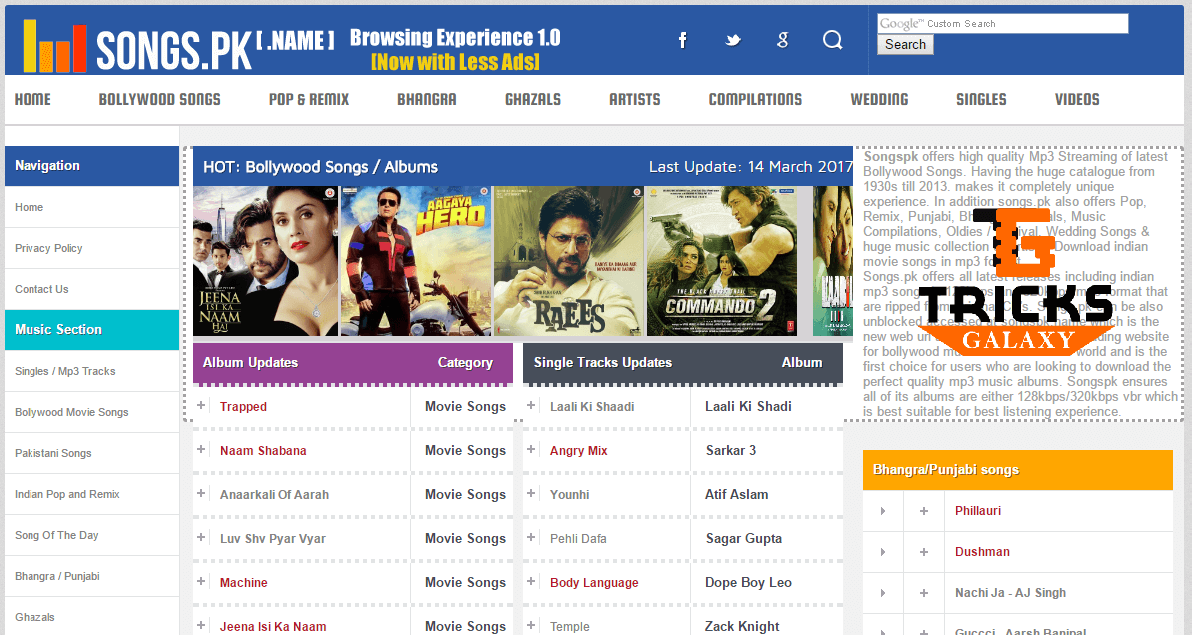 SongsPK Mp3 Download Sites