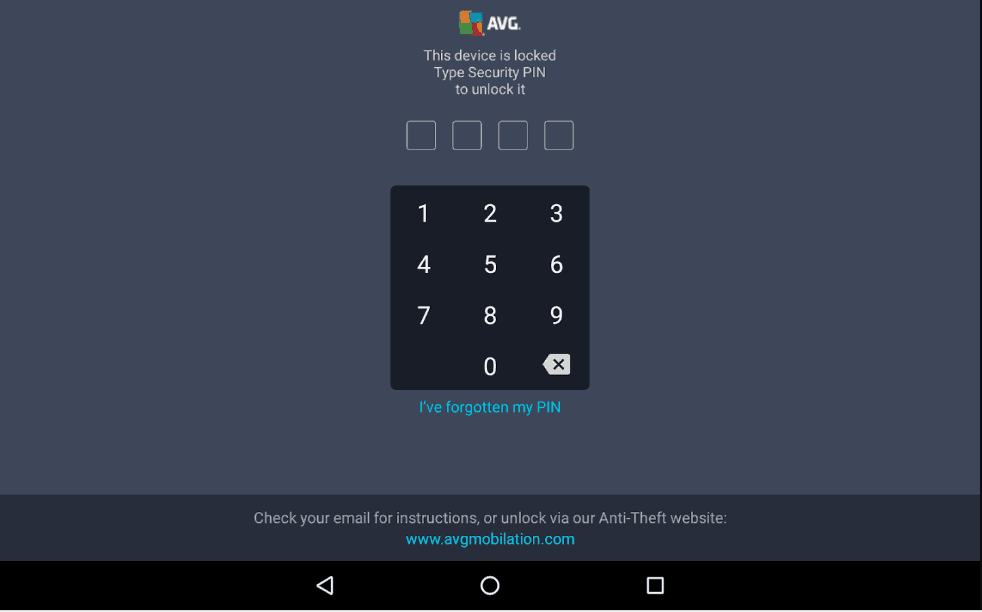 AVG Device Lock