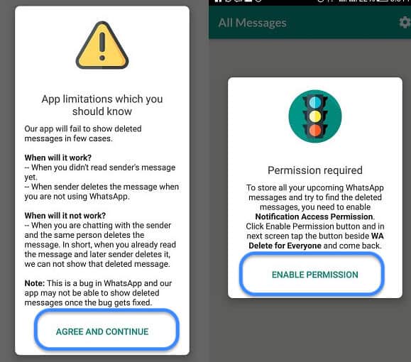 Read WhatsApp Deleted msg