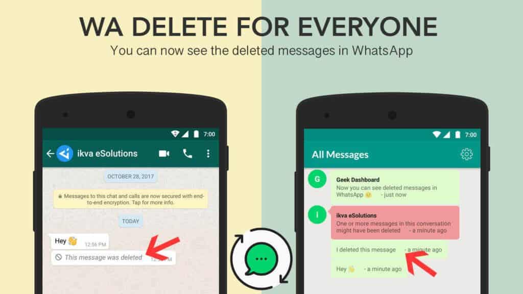 View Deleted WhatsApp Message Trick