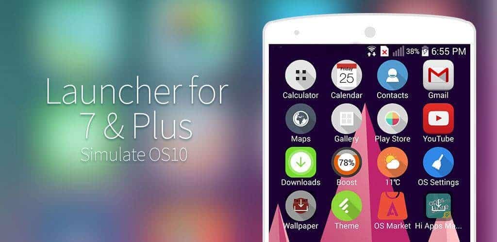Launcher for Phone 7 & Plus