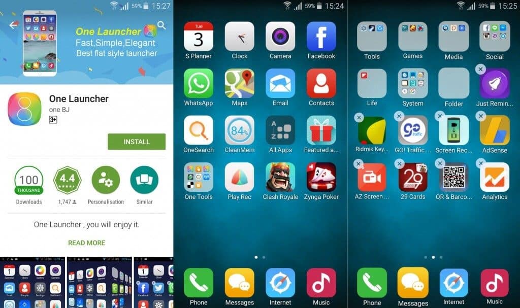 One Launcher for Android