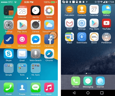 iLauncher OS 10 for Android