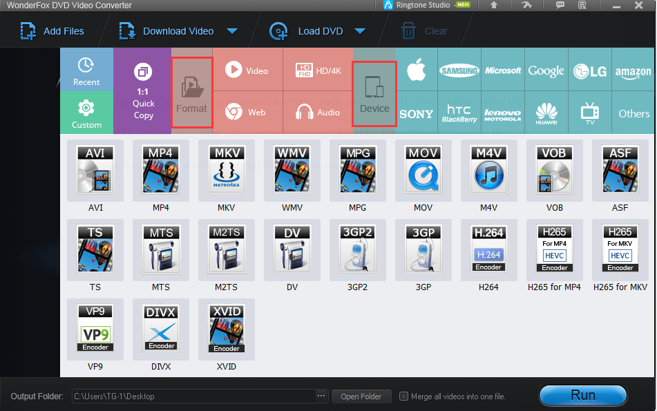 Convert Video using WonderFox DVD Video Converter