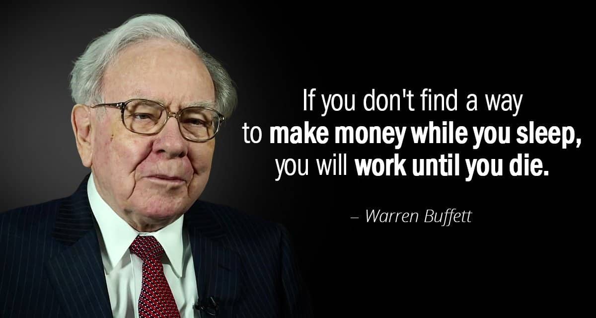 Warren Buffett Money Quotation Warren Buffett Money Quotation