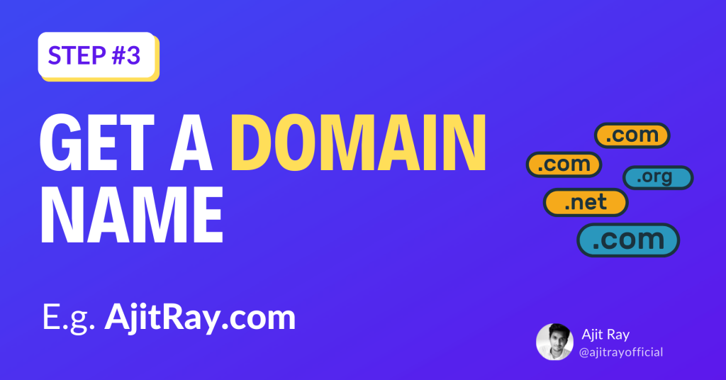 Step-3-Get-a-Domain-Name